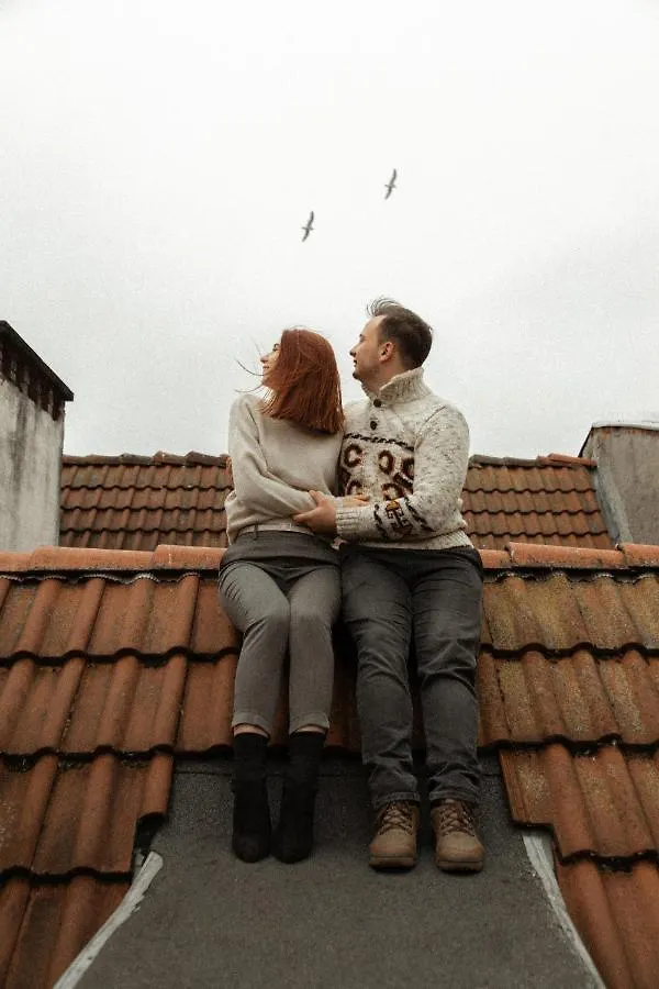 Elite Apartments Rooftop With A View Of The Old Town Gdansk Poland